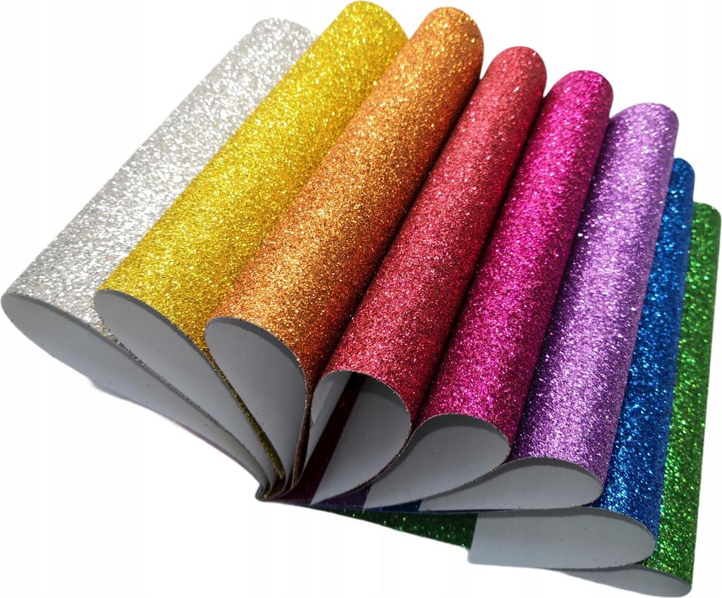 Glitzer-Papier-Notizbuch. Selbstklebend. B5 Zpbs-6389 17X25 Immagine del prodotto 