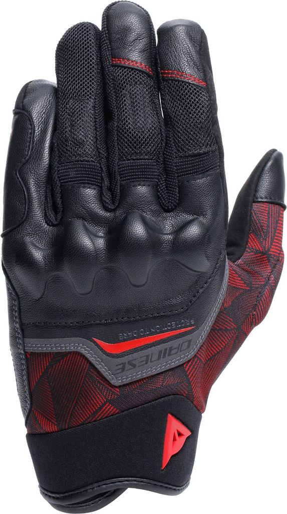 Gants Dainese Ermex Noir / Lave-Rouge M Image du produit 