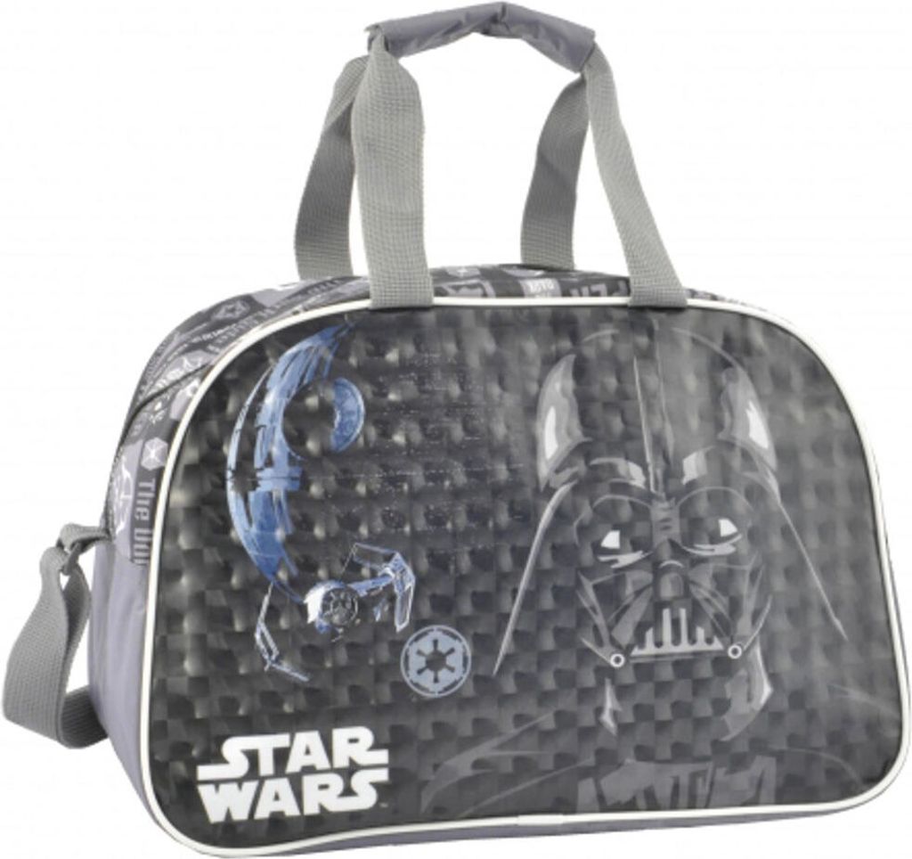 Star Wars Sporttasche Schultertasche Reise Tasche Todesstern Dath Vader Tie Fighter
