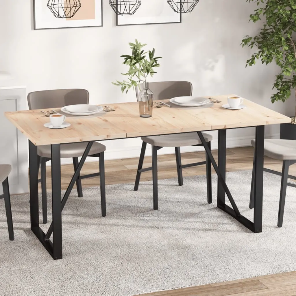 Stabli Möbel Piani tavolo 3 pezzi 80x53x2,5 cm Rettangolare Pino massiccio - Piani tavolo CC4936868 1pacco