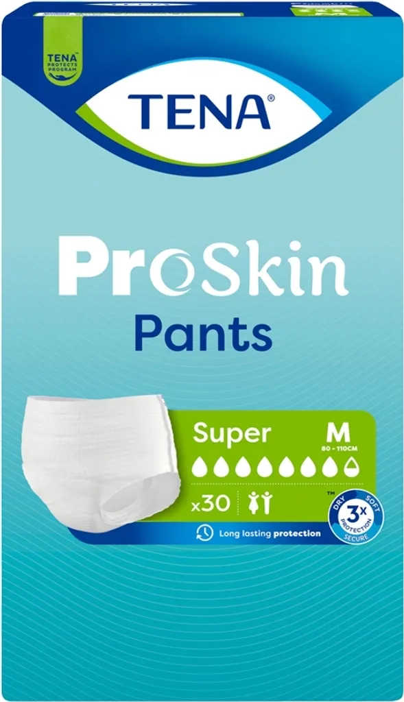 TENA Pants Super M: Libertà di Movimento e Protezione 30 Pezzi
