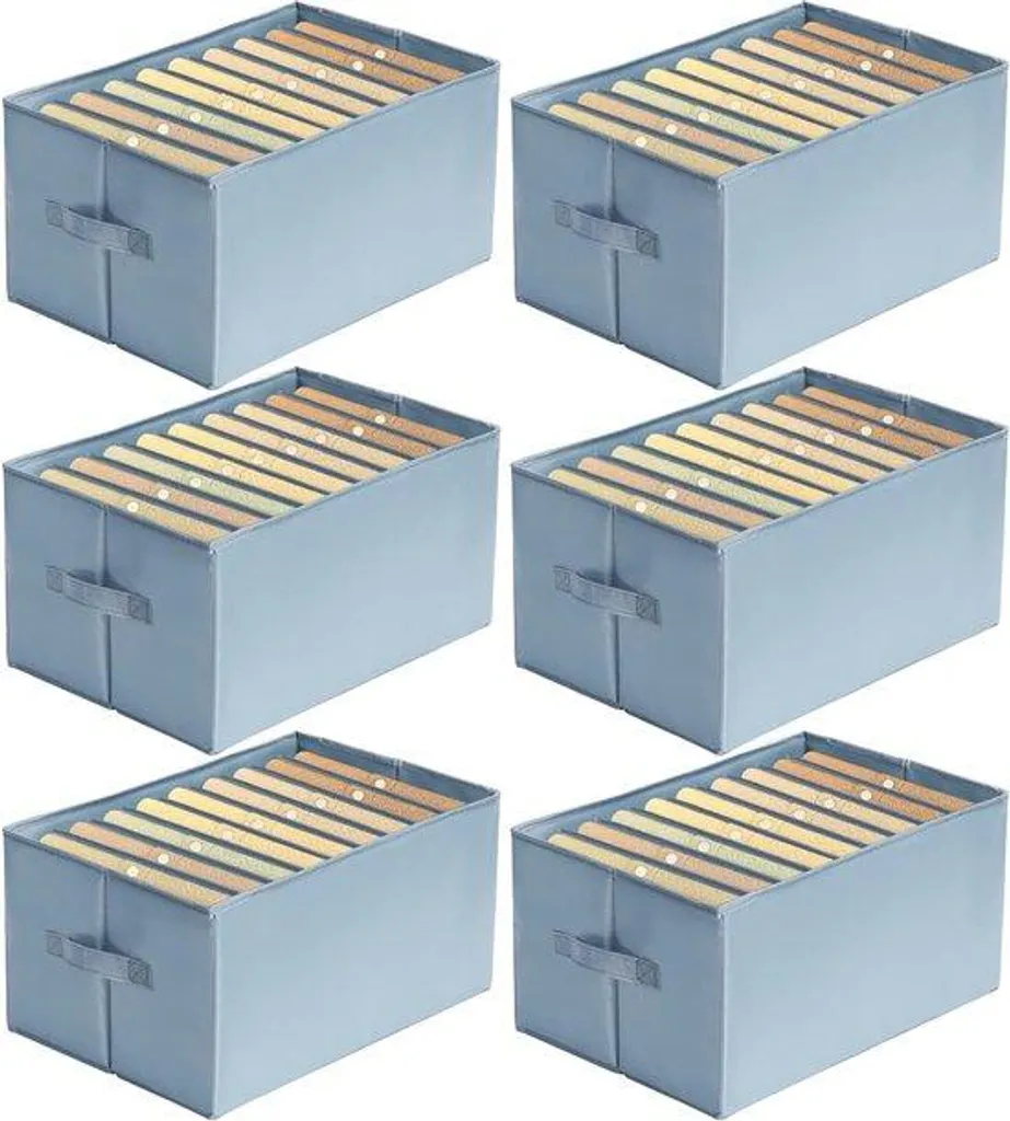 Fini le désordre : Organiseur de sous-vêtements en tissu gris pratique