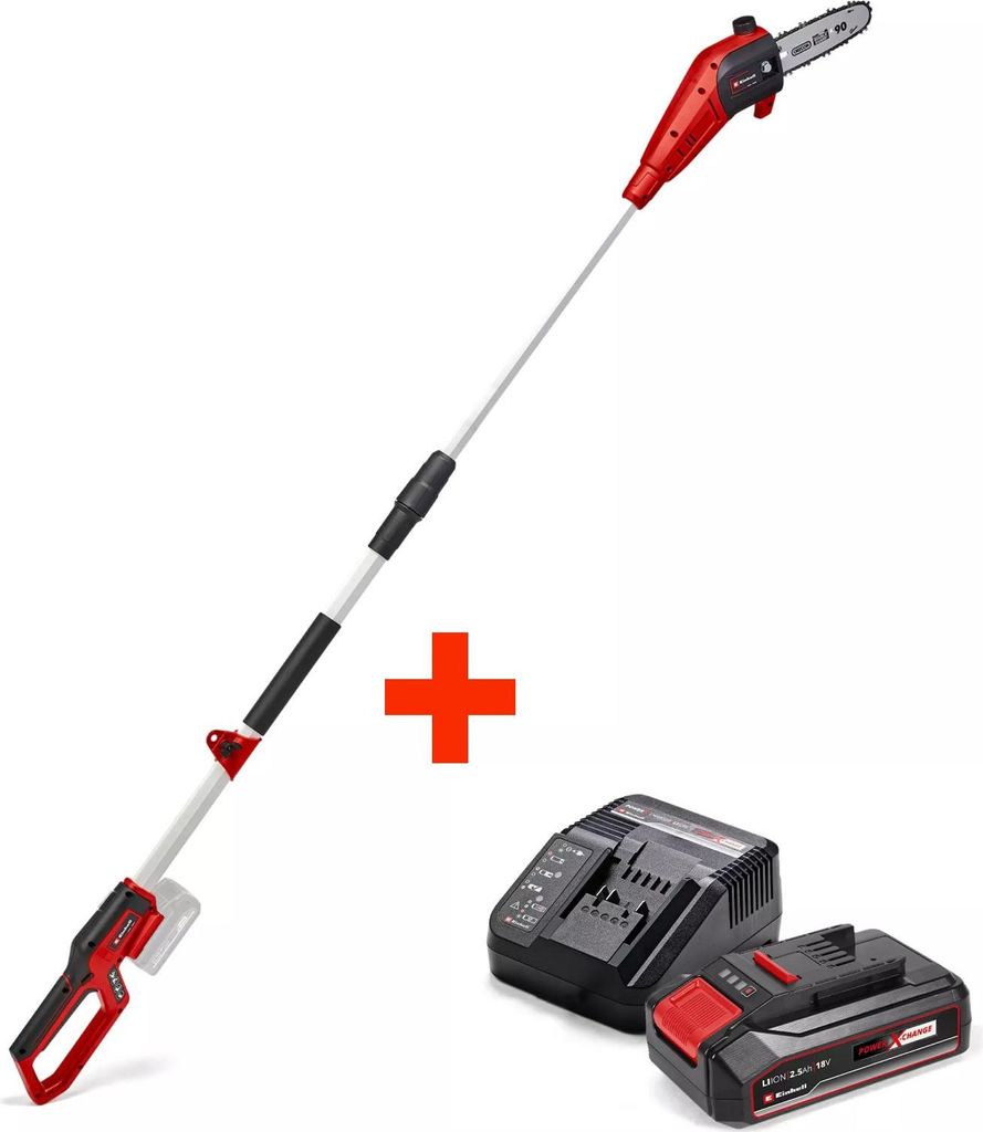 Einhell Akku-Hochentaster GC-LC 18/20 Li T-Solo + 2,5 Ah Produktbild 