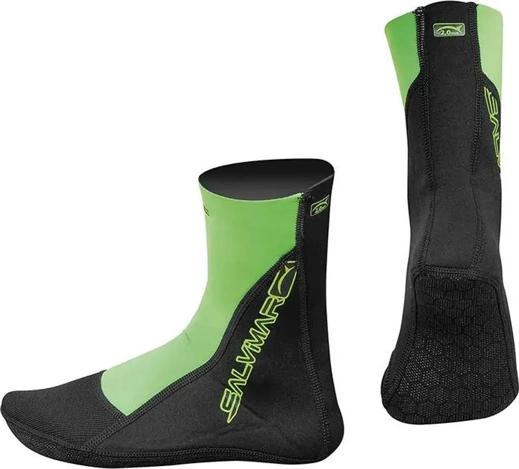 Chaussons Néoprène 2mm Salvimar Fit Pro Rouge 45-46 pour Apnée et Mer