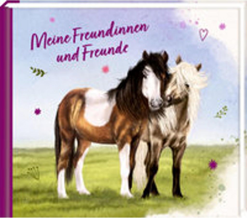 Freundebuch: Meine Freundinnen u. Freunde (Pferdefreunde) Produktbild 