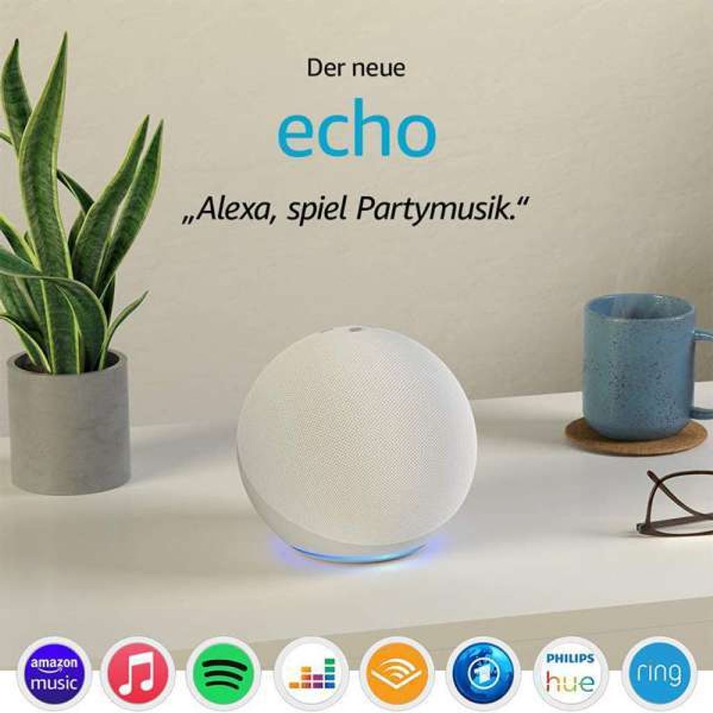 Amazon Echo (4.) Biały Zdjęcie produktu 11