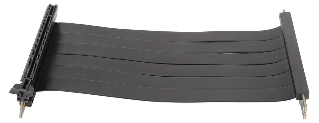 Prodlužovací kabel PCIe 3.0 x16, 180°, vysokorychlostní, Obrázek produktu 