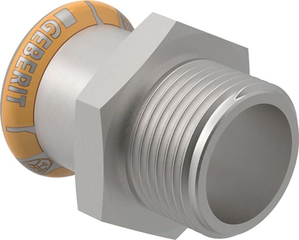 Geberit 41719 Mapress Therm Übergang mit AG