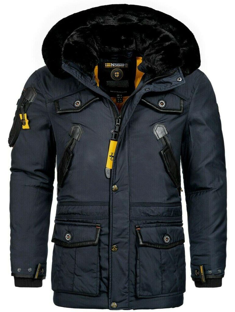 Geographical Norway warme Herren Winter Jacke Parka Outdoor Produktbild 
