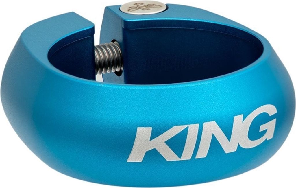 Chris King Sattelklemme, 30.0mm, matte turquoise