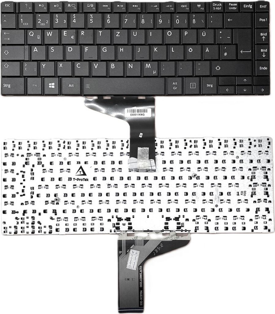 DEUTSCHE - Schwarz Tastatur kompatibel für Toshiba Satellite C40D-A102E C40D-A106R