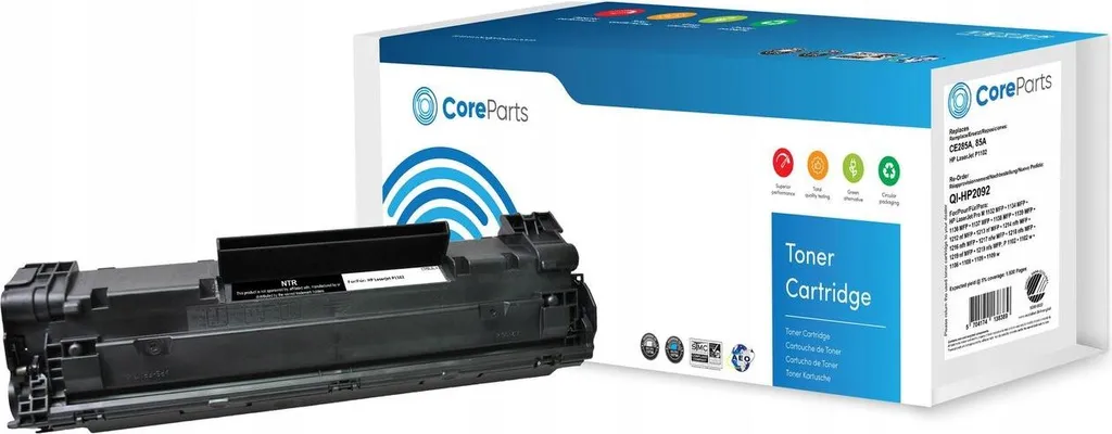 Toner Noir CE285A CoreParts QI-HP2092 1600 Pages de Haute Précision