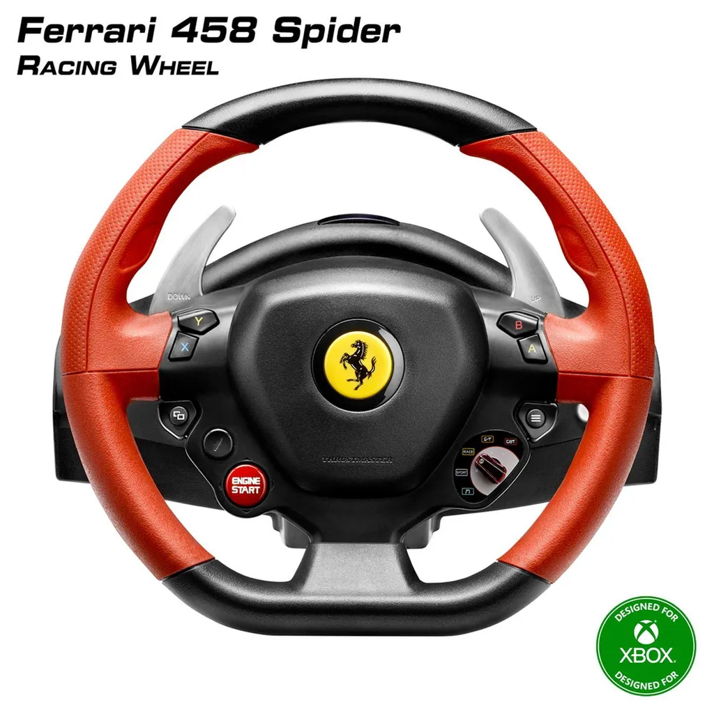 Volant de course Thrustmaster Ferrari 458 Spider avec pédalier Xbox One - 12