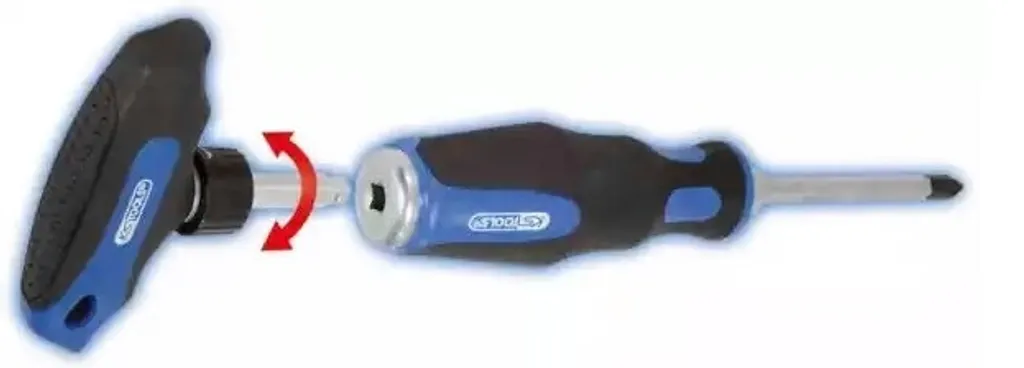 KS Tools 151.1150: Set 13 Giraviti con Lama Esagonale Passante - 20