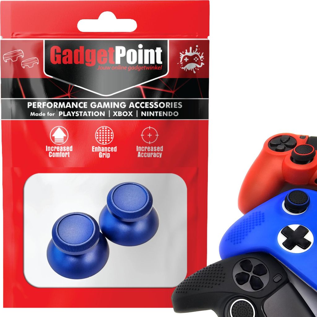 Thumbgrips - Thumb Grips voor PlayStation, PS5, Xbox X/S, One & Switch Pro Controller - Gaming Thumbgrips - Performance Anti-Slip Thumbsticks - Bes...