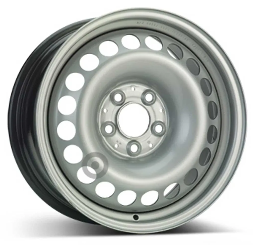 Jantes en fer ALCAR ACCIAIO 9865 7.5x16 5x112 ET42 Argent de rechange