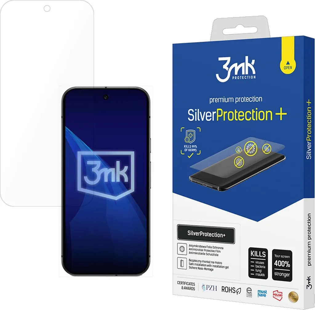 Google Pixel 10/10 Pro - Protezione d'argento 3Mk+
