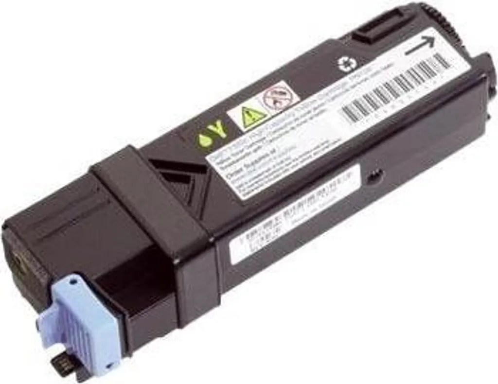 Cartouche de toner Dell jaune 2000 pages PN124 pour imprimante 1320c