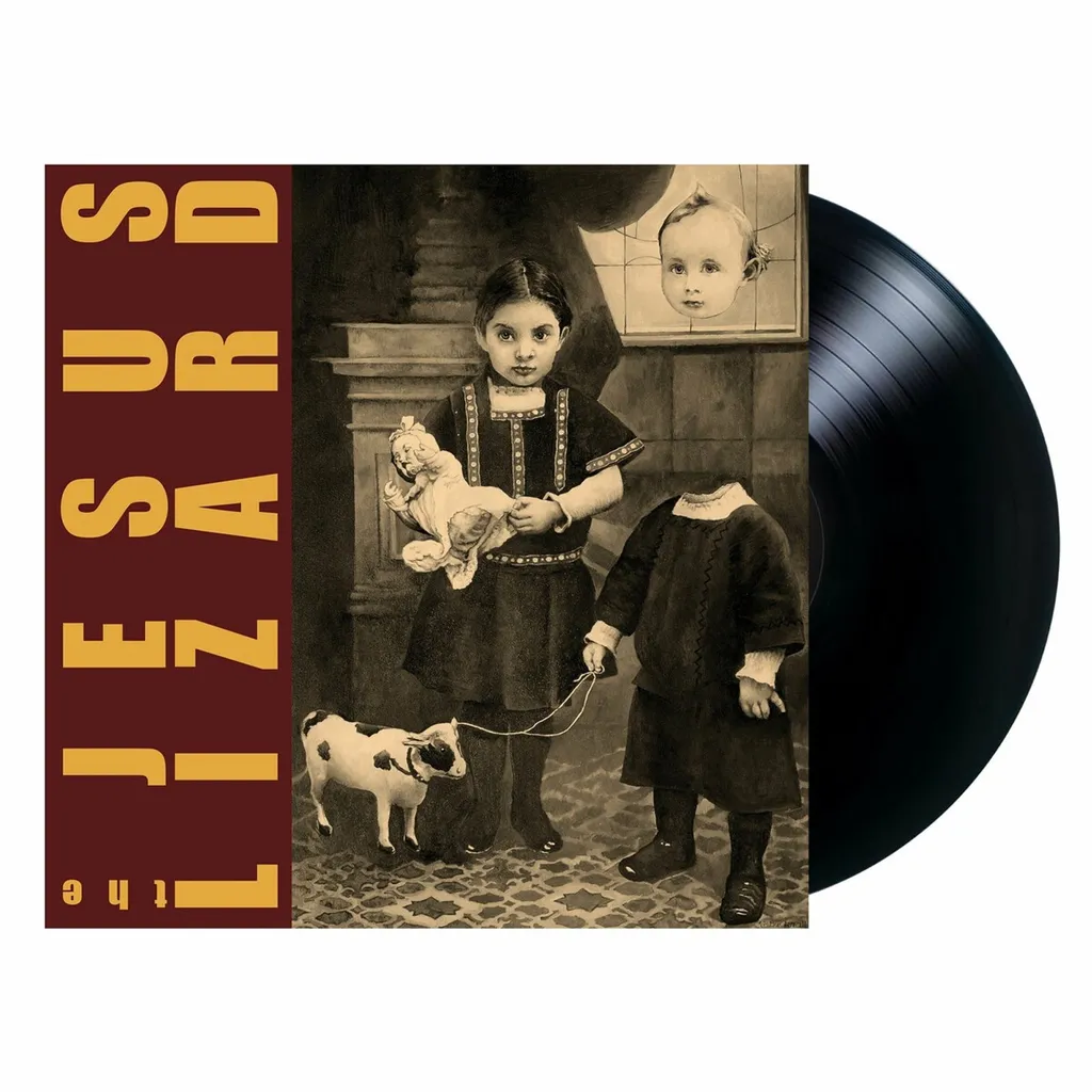 Vinyle LP Rack de The Jesus Lizard Disque Noise Rock Édition Limitée