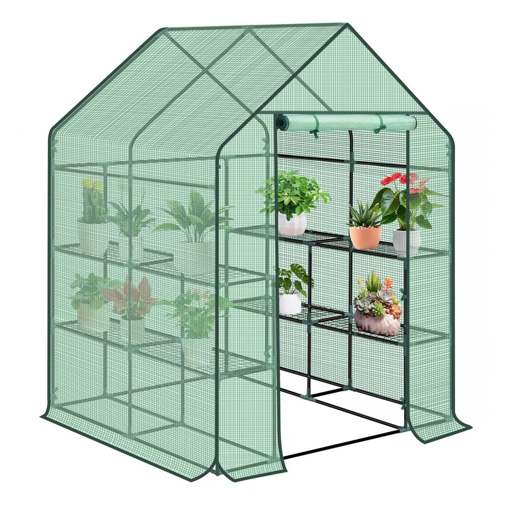 WOLTU Gewächshaus130 g/m², PE wasserdicht wetterfest, Produktbild 