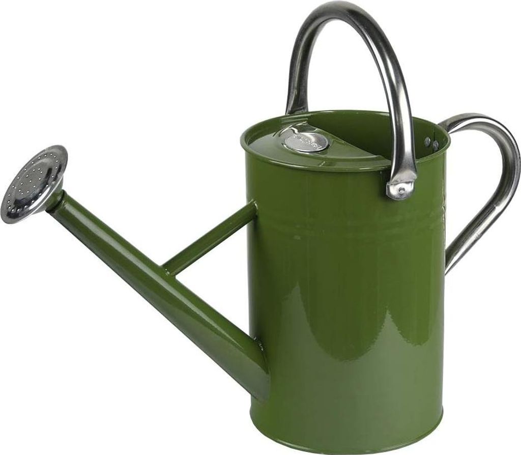 Metallische Gießkanne mit Klappgriff - Rostfrei und Langlebig
