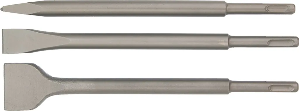 Set 3 Scalpelli SDS-plus Professionali | Scalpellatura e Demolizione