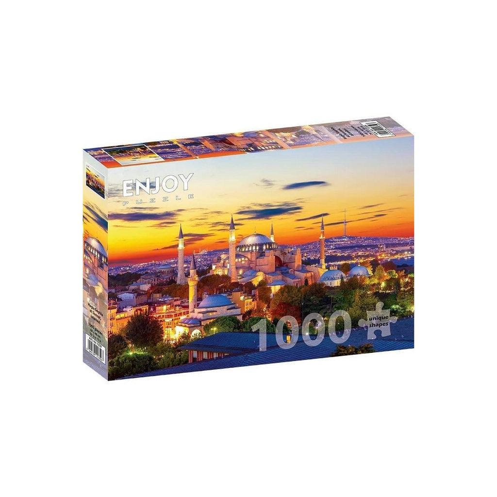 ENJOY Puzzle Hagia Sofia bei Sonnenuntergang, Istanbul 1000 Teile