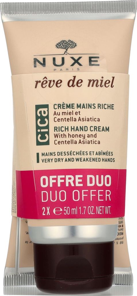 Nuxe Reve De Miel Cica Hand Cream Duo Set 100ml
