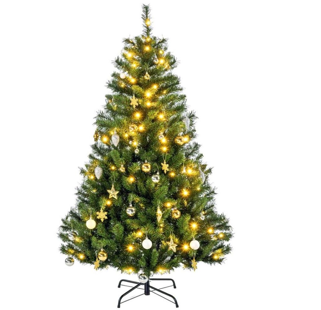 Weihnachtsbaum, Christbaum künstlicher Weihnachtsbaum, Schmuck 95 cm x 95 cm x 150 cm