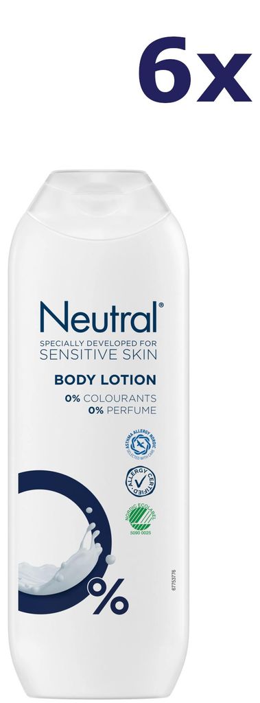 6 lozioni corpo neutre (250 ml) Immagine del prodotto 