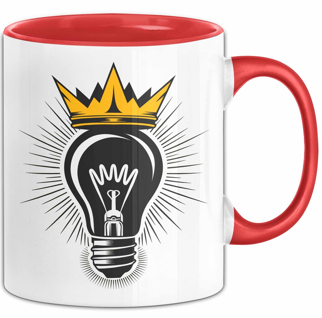 Startup Gründer Tasse Geschenkidee für Unternehmer Fans (Rot)