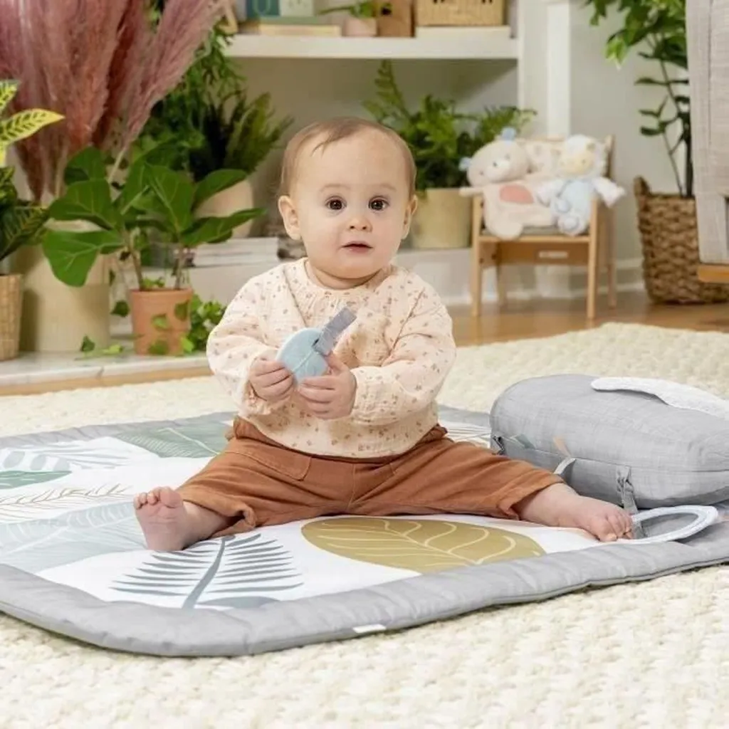 Tapis d'éveil évolutif Sprout Spot avec arche de jeux pour nouveau-né