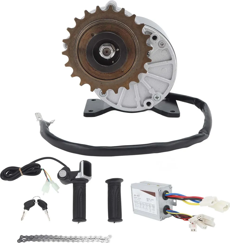 Kit moteur vélo électrique 24V 500W pour modification de scooter