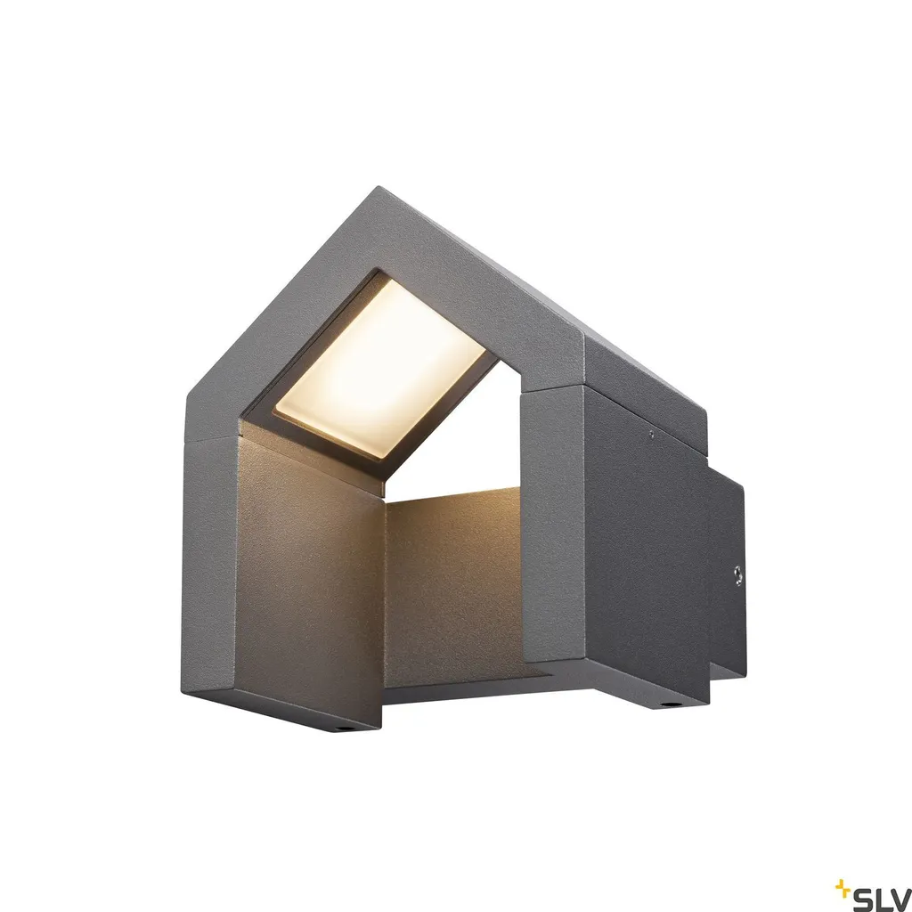 Éclairage de terrasse design avec l'applique LED RASCALI WL anthracite