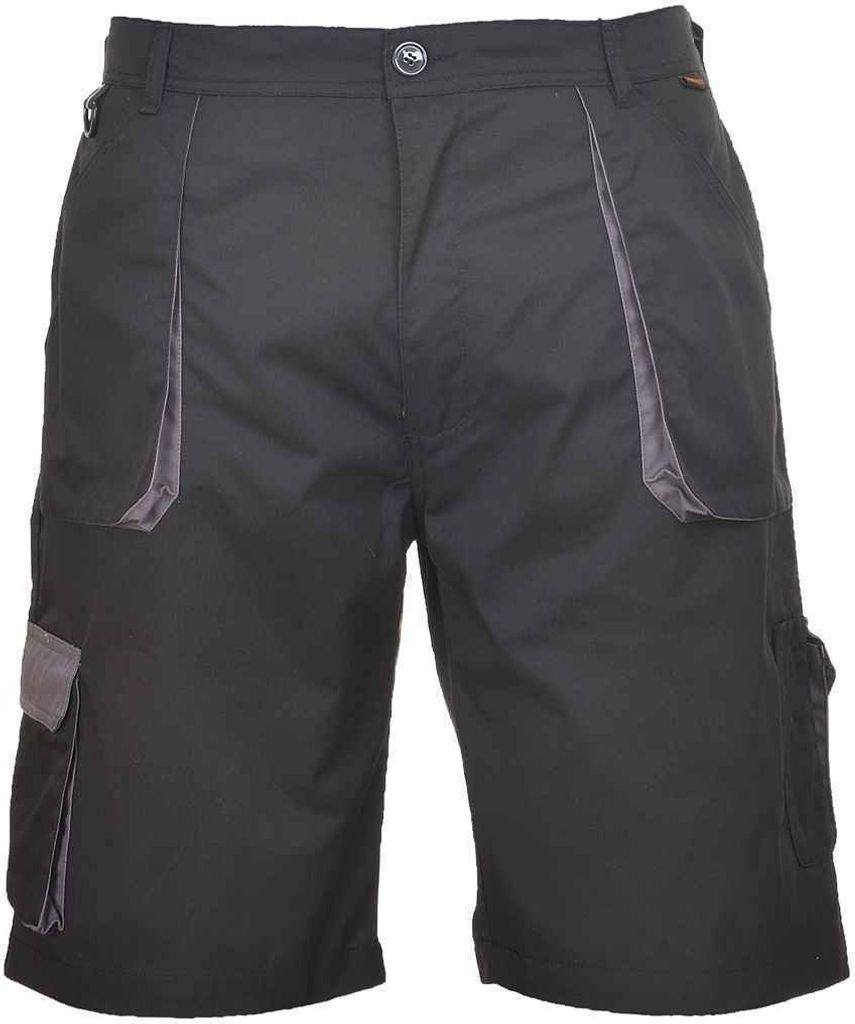 Portwest - "Texo" Cargo-Shorts für Herren PC4396 (S) (Schwarz)