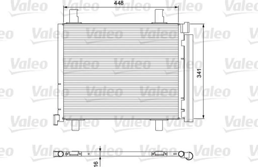 Condensateur de Clim VALEO 814168 pour Citigo et Mii - Qualité OE