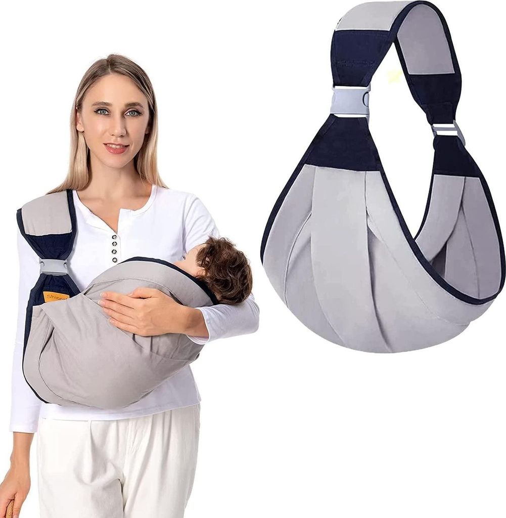 Baby Tragetuch Verstellbar Atmungsaktiv Ergonomisch 18Kg Produktbild 