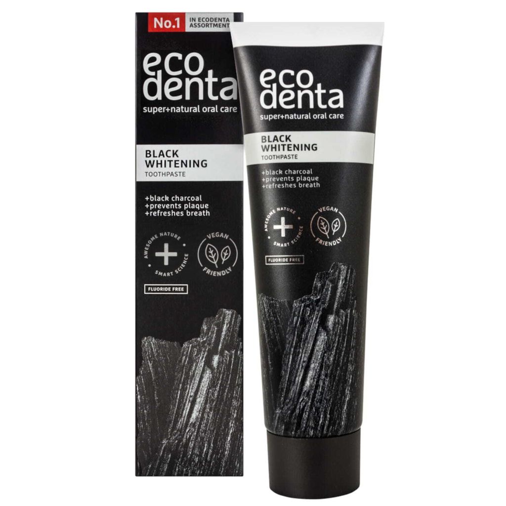 Dentifricio Nero Sbiancante 100 - Ecodenta Immagine del prodotto 