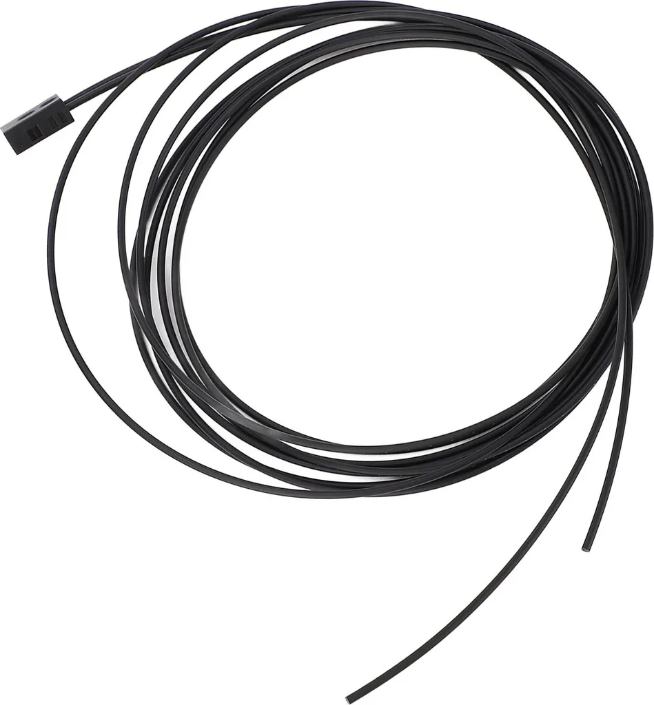 Capteur électronique fibre optique réflexion 110mm pour automatisme