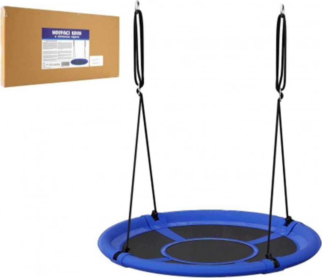 Schaukelring blau 100 cm Stofffüllung