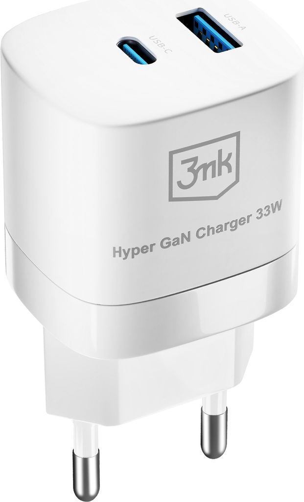 3mk Schnell Ladegerte 3mk Hyper GaN Charger 33W Weiss