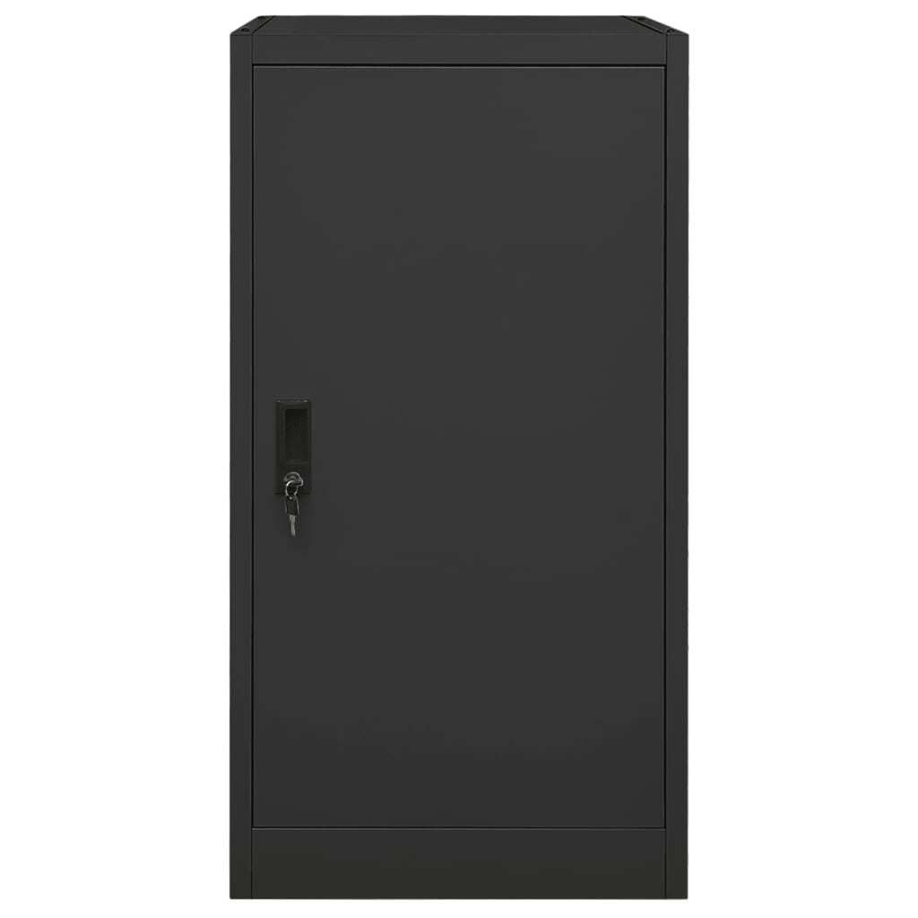 vidaXL Armadio a sella antracite 53x53x105 cm acciaio Immagine del prodotto 