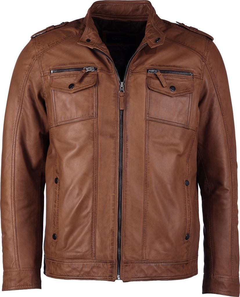 JCC Lederjacke 1101019-2 Herren cognac M