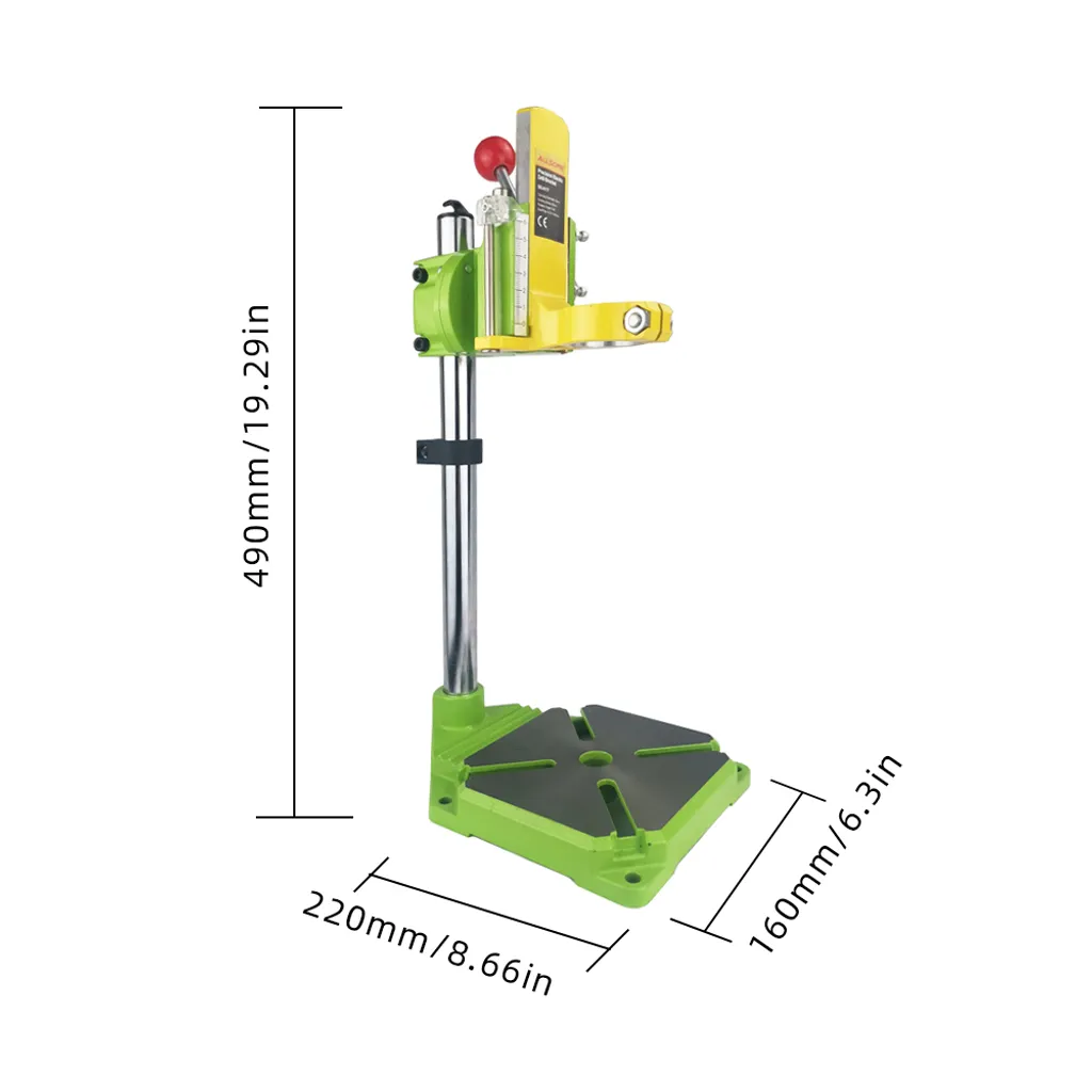 Support de perçage électrique mini avec cadre pivotant à 90 degrés - 2