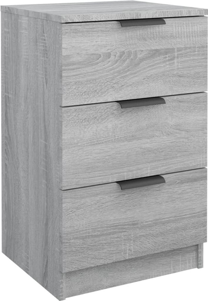 Nachttisch Grau Sonoma 40x36x65 cm