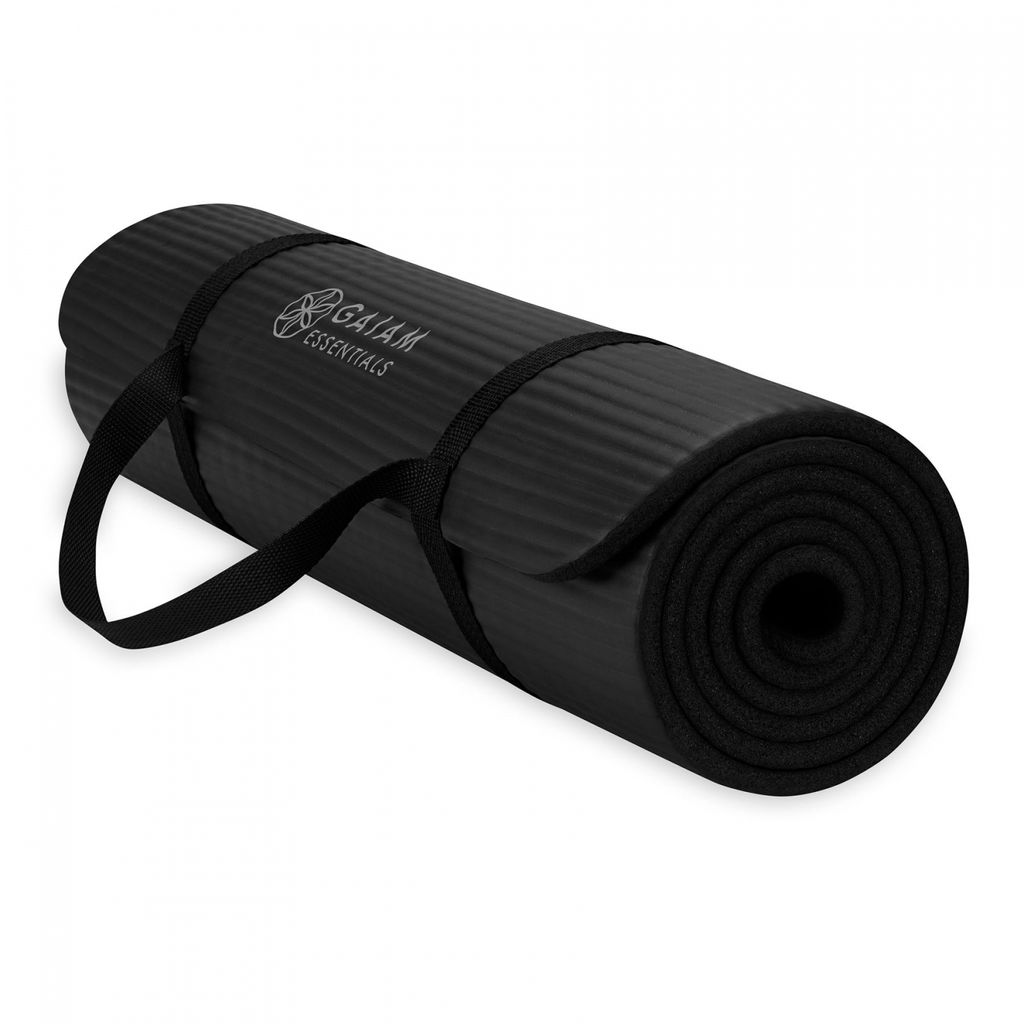 Gaiam Essentials Fitnessmatte 10mm Black - Produktbild 