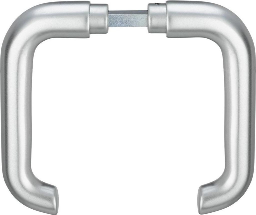 Türdrückerpaar 104Z Alu.0105 o.Rosetten VK 8mm EDI