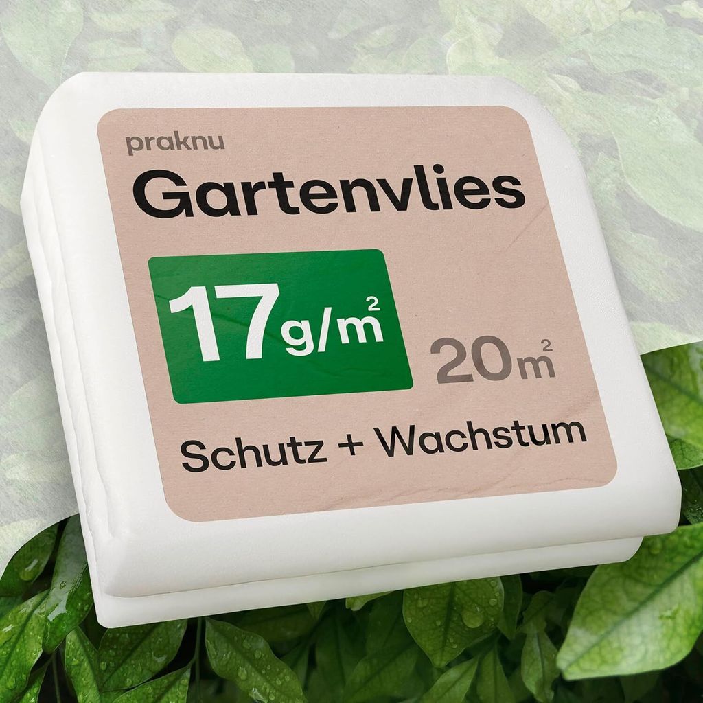 20m² Gartenvlies für Pflanzen 2 x 10m - 17g/m²