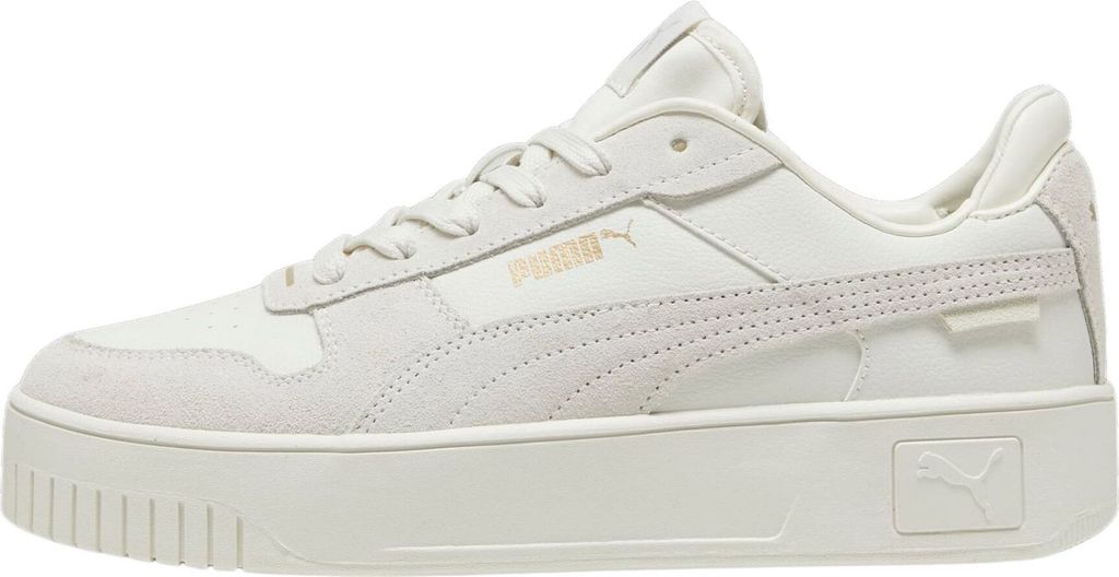 Puma Damen-Sneaker Carina Street SD Grau-Weiß, Farbe:grau, UK Größe:71/2