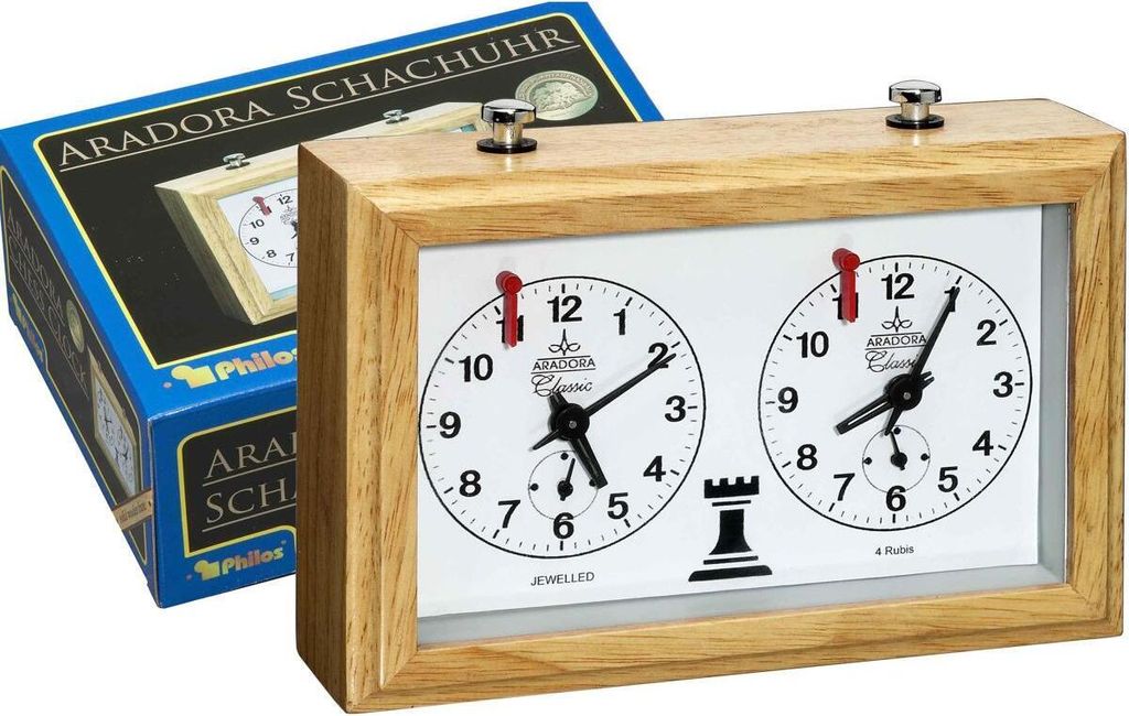 Přesné šachové hodiny Aradora Obrázek produktu 